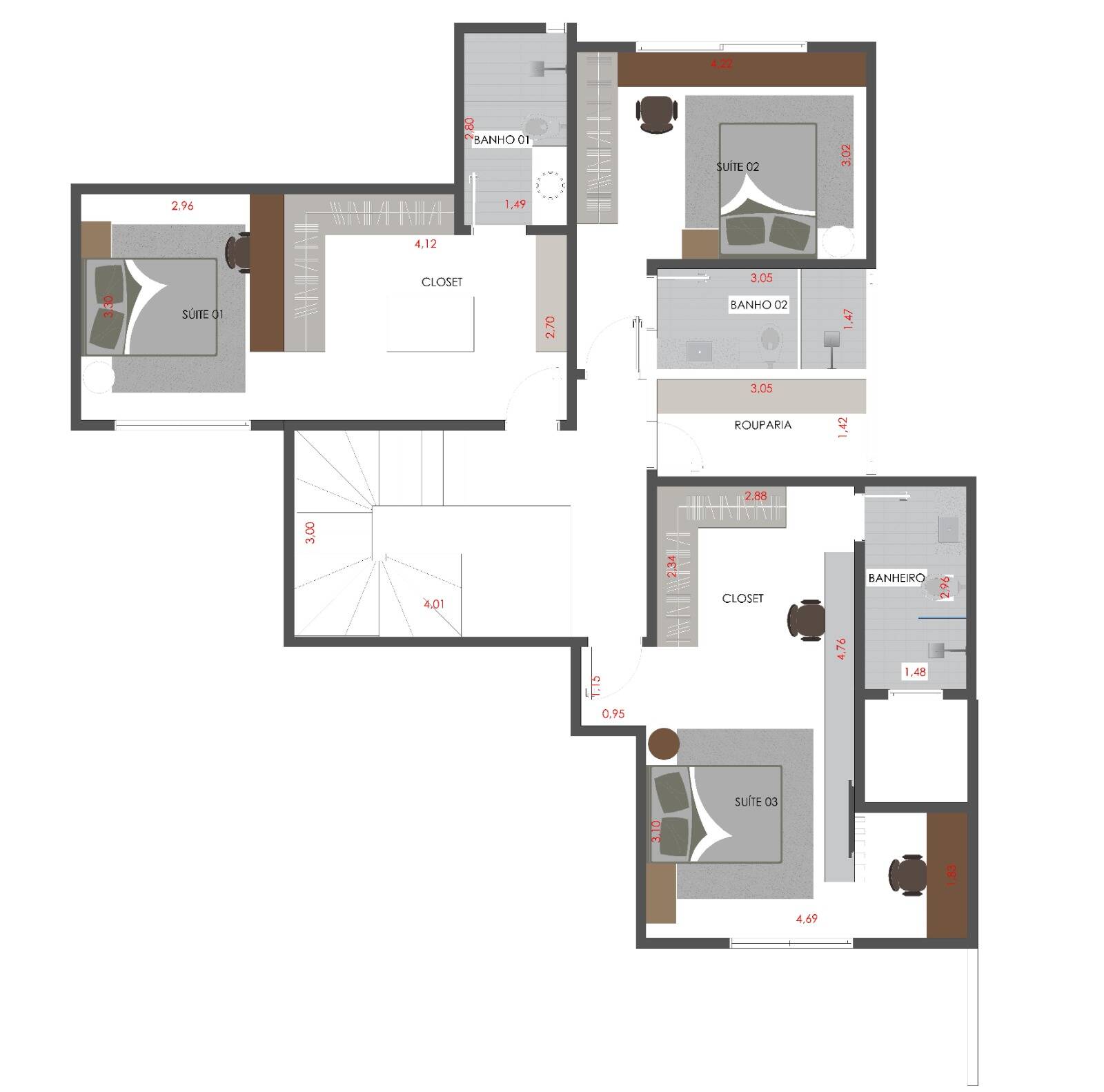 Casa, 2 quartos, 216 m² - Foto 2