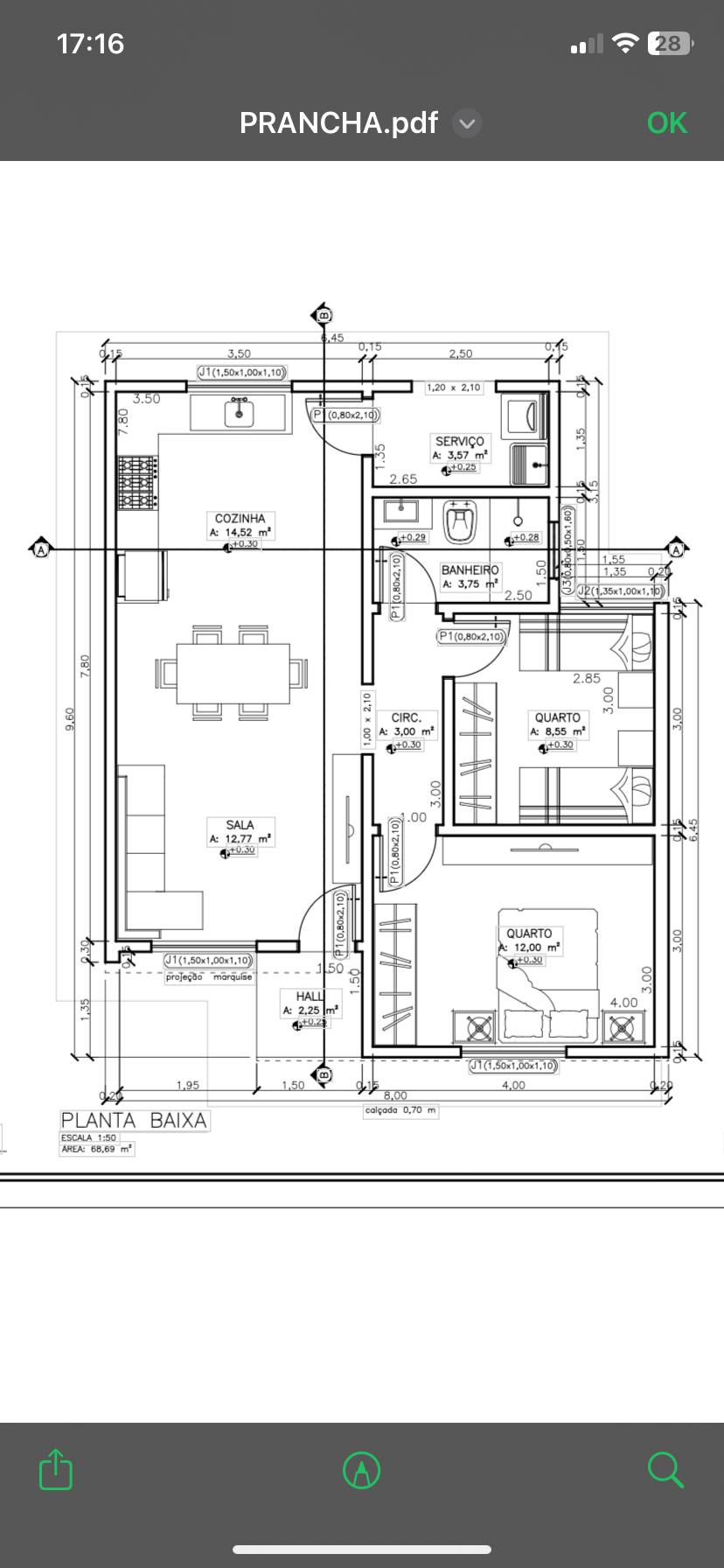 Casa, 2 quartos, 68 m² - Foto 3