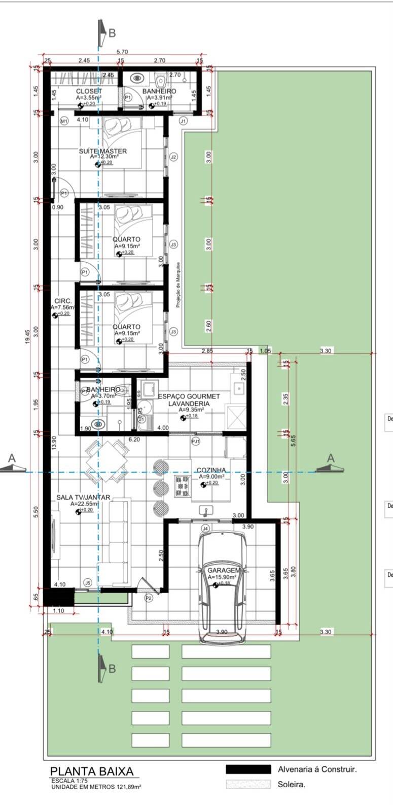 Casa, 2 quartos, 120 m² - Foto 3