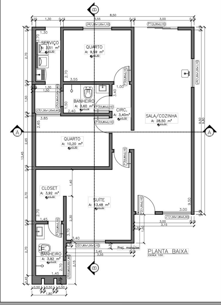 Casa, 2 quartos, 92 m² - Foto 8