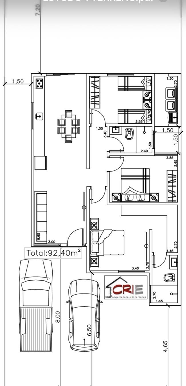 Casa, 3 quartos, 92 m² - Foto 8