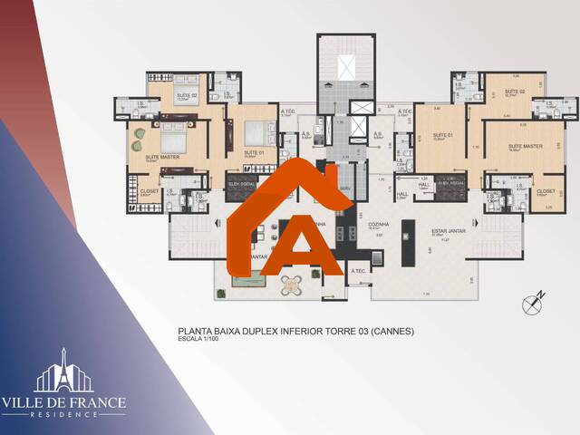 #64 - Apartamento para Venda em Tangará da Serra - MT
